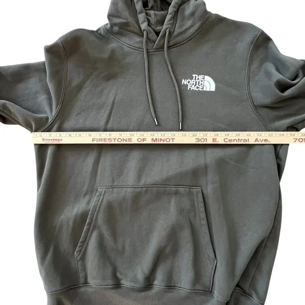 THE NORTH FACE pull over style, olive green, men’s hoodie size XL,
